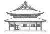 Japanese pagoda